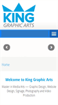 Mobile Screenshot of kinggraphicarts.com